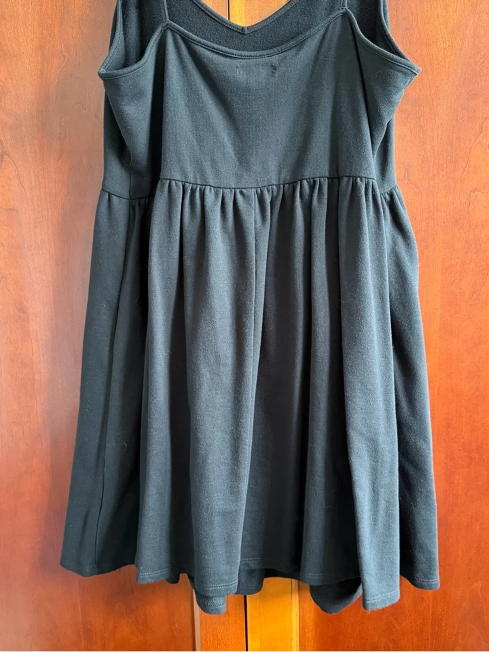 Wild Fable Black Cross Back Mini Dress Size Large - Picture 7 of 14